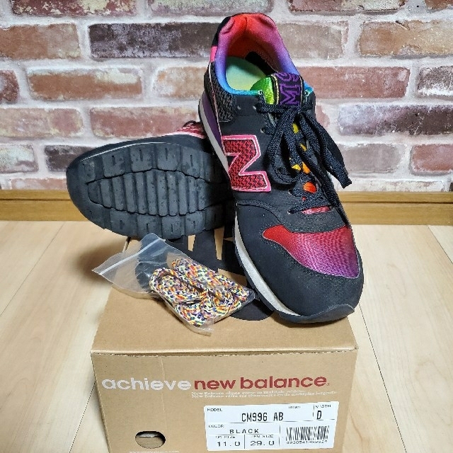 New Balance(ニューバランス)の《再値下げ》CM996 ABレインボー29.0cm 　アトモス メンズの靴/シューズ(スニーカー)の商品写真