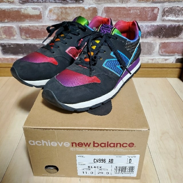 New Balance(ニューバランス)の《再値下げ》CM996 ABレインボー29.0cm 　アトモス メンズの靴/シューズ(スニーカー)の商品写真