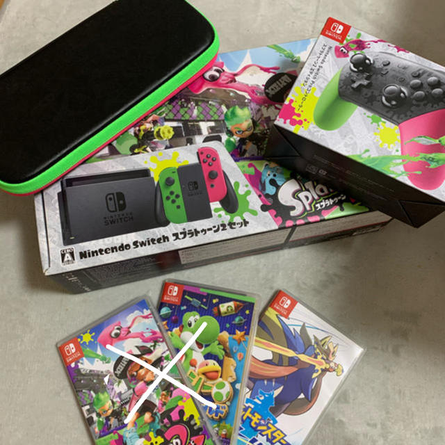Nintendo Switch - 8/17まで発送☓【バラ売り可】Switch ケース コントローラー スプラ