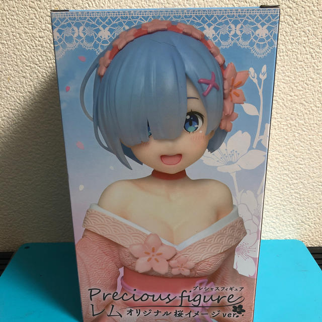 TAITO(タイトー)のレム precious figure(プレシャスフィギュア)オリジナル桜イメージ ハンドメイドのおもちゃ(フィギュア)の商品写真