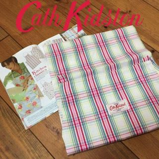 キャスキッドソン(Cath Kidston)の新品 キャスキッドソン エプロン チェックマルチ(その他)