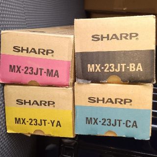 シャープ(SHARP)のSHARP　コピー機純正トナー　MX23JT(OA機器)