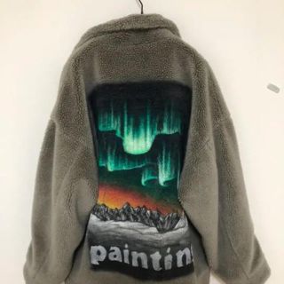 バレンシアガ(Balenciaga)の【希少】wism別注　doublet handpainted furjacket(ブルゾン)