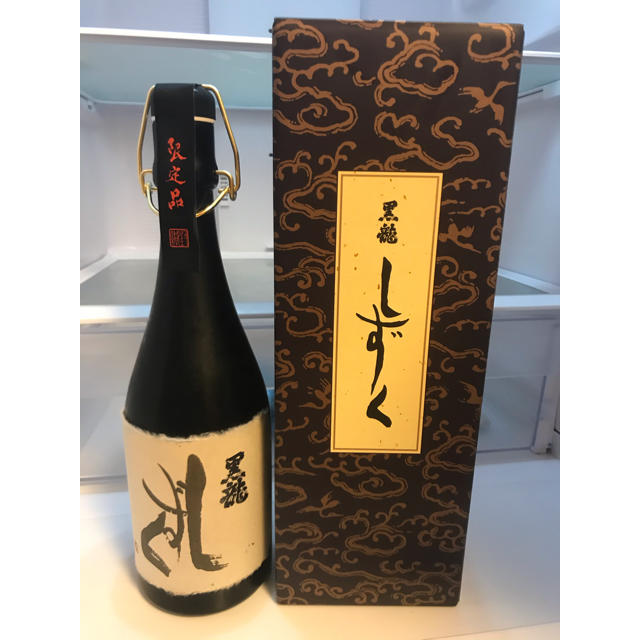 黒龍 しずく 720ml 未開封 食品/飲料/酒の酒(日本酒)の商品写真