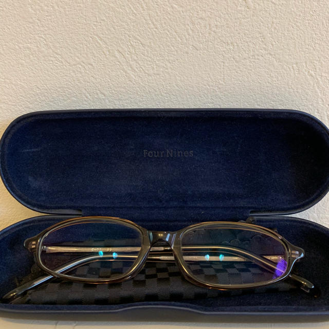 999.9(フォーナインズ)の999.9 フォーナインズ グレー メガネ メンズのファッション小物(サングラス/メガネ)の商品写真