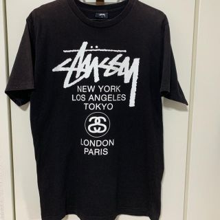 ステューシー(STUSSY)のstussy world tour Tシャツ(Tシャツ/カットソー(半袖/袖なし))