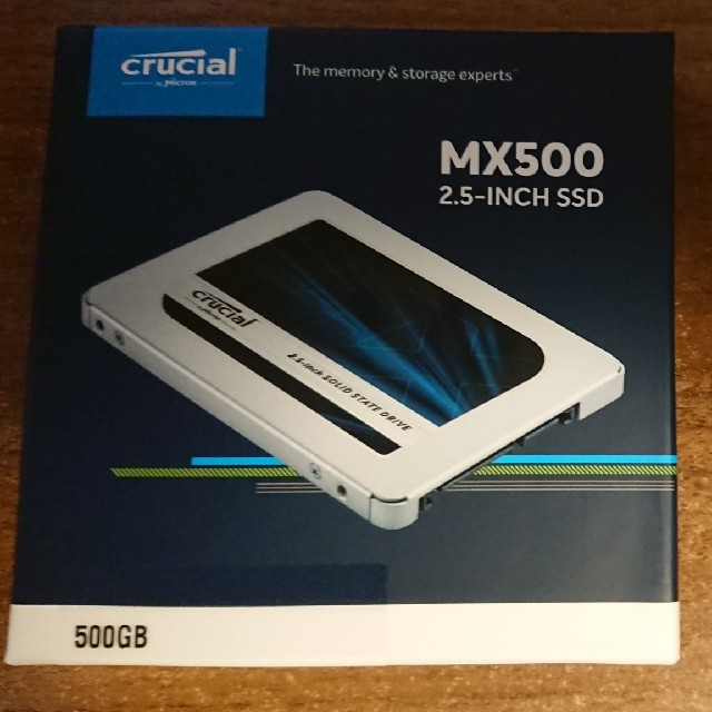 SSD 500GB新品 SSD 500GB CT500MX500SSD1領収書付