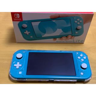 Nintendo Switch  Lite ターコイズ　ゲオの保証有り