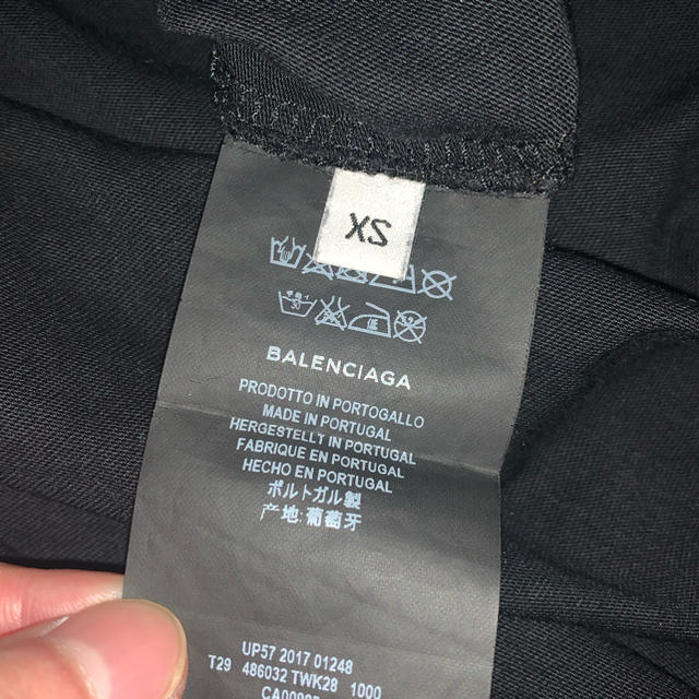 Balenciaga(バレンシアガ)のbalenciaga キャンペーン　ロゴ　Tシャツ　xs メンズのトップス(Tシャツ/カットソー(半袖/袖なし))の商品写真