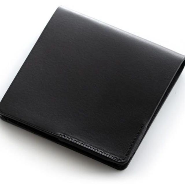 新品送料込 SYRINX HITOE FOLD Nero 黒 コンパクト財布