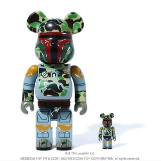 アベイシングエイプ(A BATHING APE)のBE@RBRICK BAPE(R) BOBA FETT 100％ & 400％(その他)