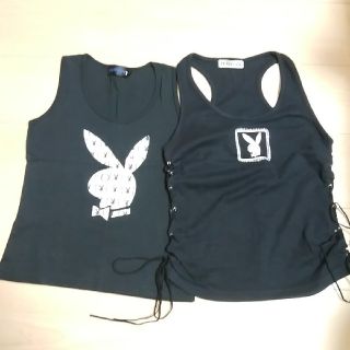 プレイボーイ(PLAYBOY)の○frmjpn様専用○PLAYBOY タンクトップ2枚セット(タンクトップ)