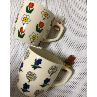 スタディオクリップ(STUDIO CLIP)の【新品】ミッフィー　ペアマグカップ　スタディオクリップ　miffy(グラス/カップ)