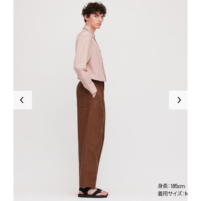 UNIQLO(ユニクロ)の2020SS UNIQLO U イージーワイドフィットパンツ メンズのパンツ(スラックス)の商品写真