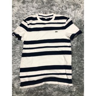 ラコステ(LACOSTE)のラコステ LACOSTE ボーダー Tシャツ 美品(Tシャツ/カットソー(半袖/袖なし))