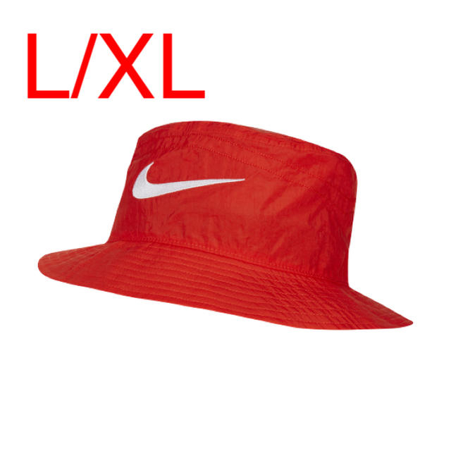 NIKE(ナイキ)のSTUSSY NIKE BUCKET HAT RED メンズの帽子(ハット)の商品写真