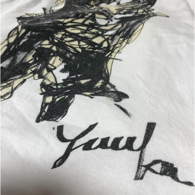 Yohji Yamamoto(ヨウジヤマモト)のyohji yamamoto 朝倉優佳　カットソー　16ss メンズのトップス(Tシャツ/カットソー(半袖/袖なし))の商品写真