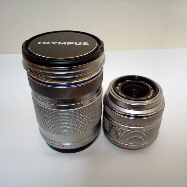 OLYMPUS(オリンパス)のOLYMPUS 40-150mm,14-42mm スマホ/家電/カメラのカメラ(レンズ(ズーム))の商品写真
