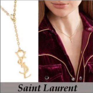 Saint Laurent - YSLロゴモノグラムネックレスの通販 by