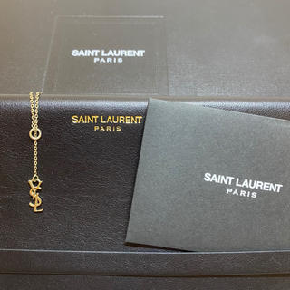 Saint Laurent - YSLロゴモノグラムネックレスの通販 by ...