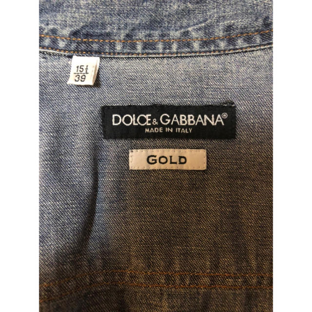 DOLCE&GABBANA(ドルチェアンドガッバーナ)のDOLCE&GABBANA デニムシャツ　ドルガバ メンズのトップス(シャツ)の商品写真