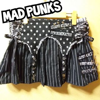 マッド(MAD（M∀D）)のMAD PUNKS★USED★スカルプリガーター付ミニスカ(ミニスカート)