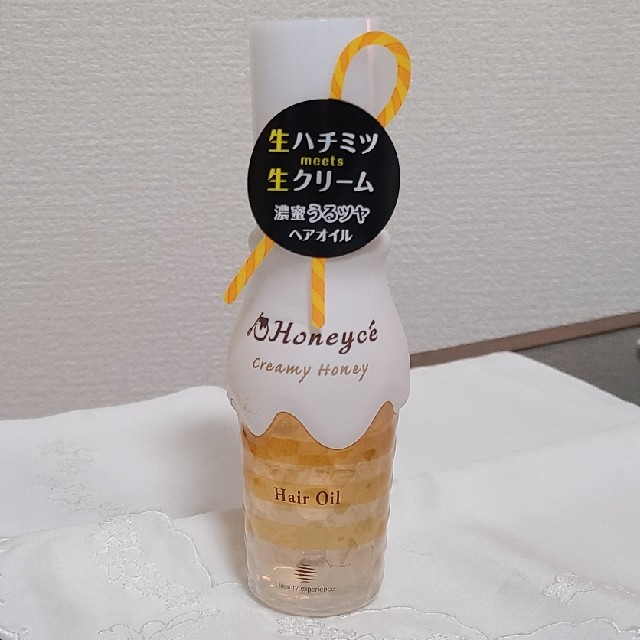 Honeyce'(ハニーチェ)の☆新品☆ハニーチェ クリーミーハニーヘアオイル コスメ/美容のヘアケア/スタイリング(オイル/美容液)の商品写真