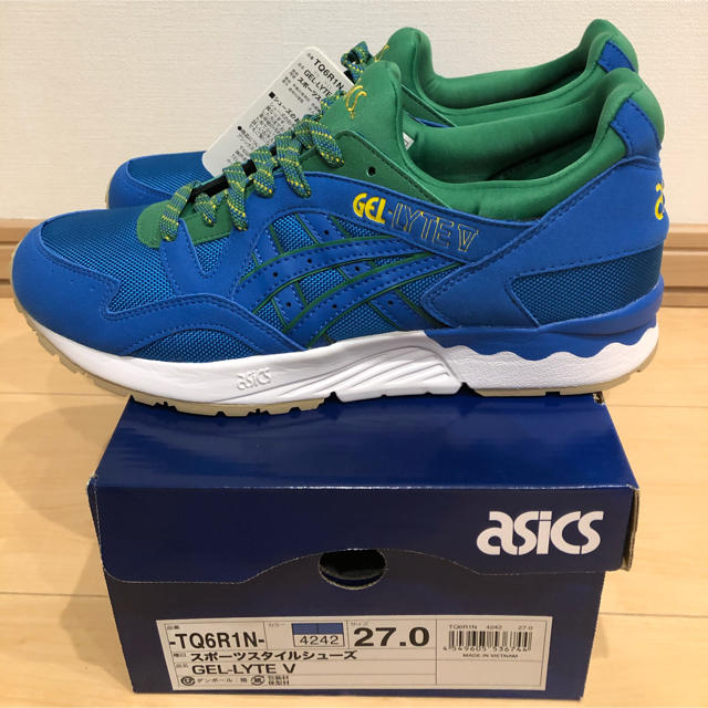 asics(アシックス)のASICS Tiger GEL-LYTE V "RIO PACK"新品未使用品 メンズの靴/シューズ(スニーカー)の商品写真