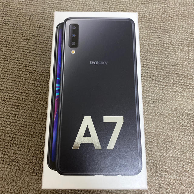 garaxy a7　モバイル　ブラック　SIMフリー