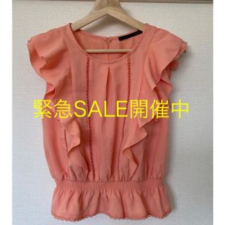 ヘザー(heather)の【夏物緊急SALE開催中！】ブラウス(シャツ/ブラウス(半袖/袖なし))