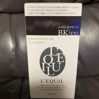 カネボウ(Kanebo)の新品未使用リクイール　グロー　ヘアカラー　ブラック(白髪染め)
