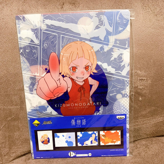 Banpresto 物語シリーズ 傷物語 クリアファイルセットの通販 By こぱんださん バンプレストならラクマ
