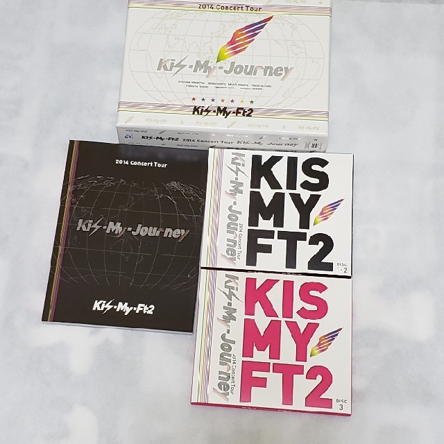 Kis-My-Ft2(キスマイフットツー)の2014ConcertTour　Kis-My-Journey（初回生産限定盤）  エンタメ/ホビーのDVD/ブルーレイ(ミュージック)の商品写真