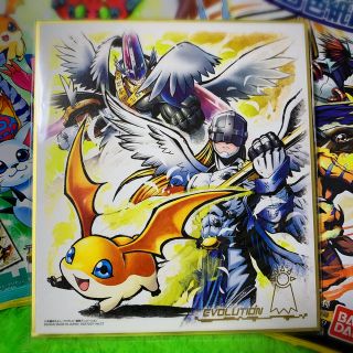 バンダイ(BANDAI)のデジモン色紙ART 07パタモン(アニメ/ゲーム)