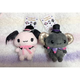 シナモロール(シナモロール)のルロロマニック🖤チェリーとベリーのぬいぐるみ マスコット❤️(ぬいぐるみ)