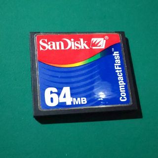 サンディスク(SanDisk)の◇SanDisk コンパクトフラッシュ 64MB CF(その他)