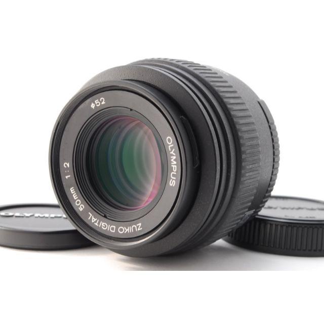 【国際ブランド】 50mm DIGITAL OLYMPUS - OLYMPUS F2 ED MACRO レンズ(単焦点)