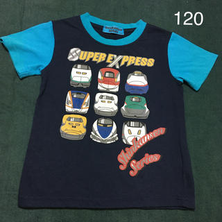 専用出品　新幹線柄　半袖 Tシャツ　120(Tシャツ/カットソー)