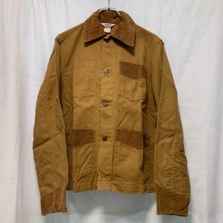 サンローラン(Saint Laurent)のコーデュロイ切替ジャケット 古着 vintage ブラウン(その他)