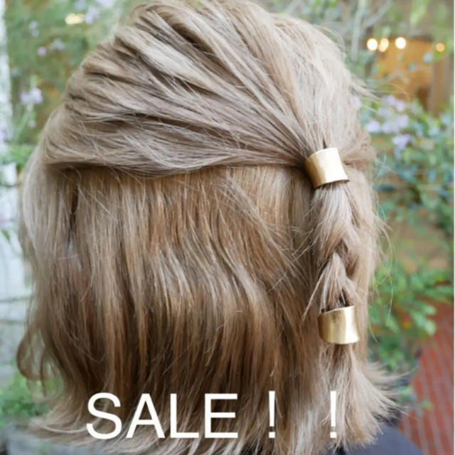 期間限定SALE！　オーダー用　ヘアピアスSサイズ レディースのヘアアクセサリー(ヘアピン)の商品写真