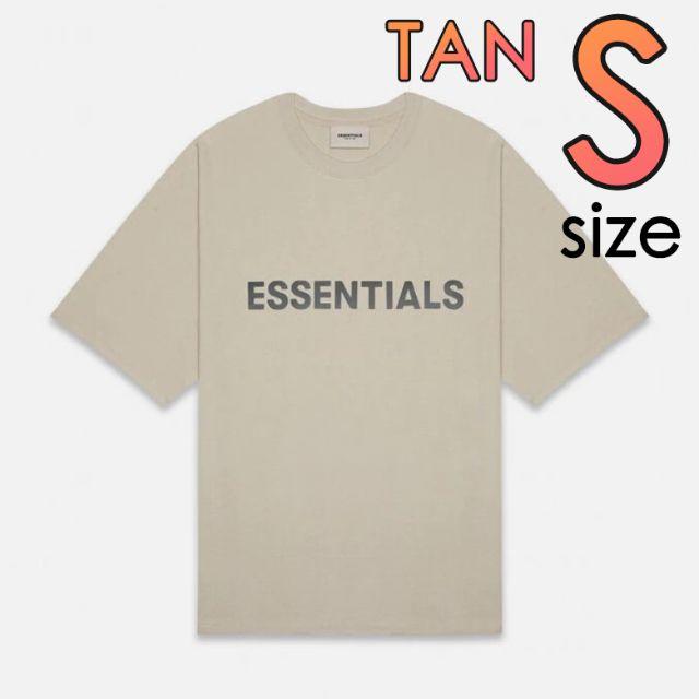 ESSENTIALS Tan T-Shirt Sサイズ Fear Of God