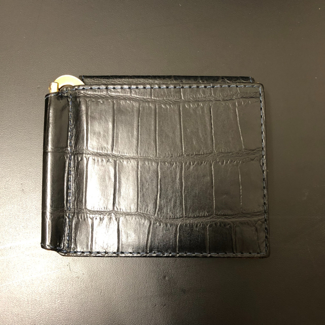 良品｜Felisi 705/SA-005 (Navy) Money-Clip 3