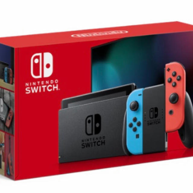 新品未開封！ニンテンドー  スイッチ　本体　ネオンレッド