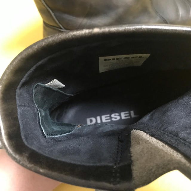 DIESEL(ディーゼル)のDIESEL(ディーゼル)　レザーショートブーツ　26.5cm メンズの靴/シューズ(ブーツ)の商品写真