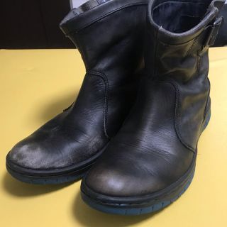 ディーゼル(DIESEL)のDIESEL(ディーゼル)　レザーショートブーツ　26.5cm(ブーツ)