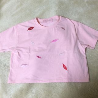 ハニーミーハニー(Honey mi Honey)の今季 lip T-shirt(Tシャツ(半袖/袖なし))