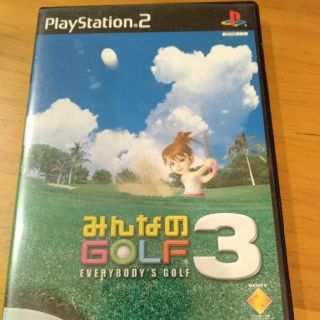 みんなのGOLF３　PS2(家庭用ゲームソフト)