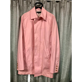 ミッシェルクラン(MICHEL KLEIN)のジャケット　ステンカラーコート　ミッシェルクラン　ピンク(ステンカラーコート)