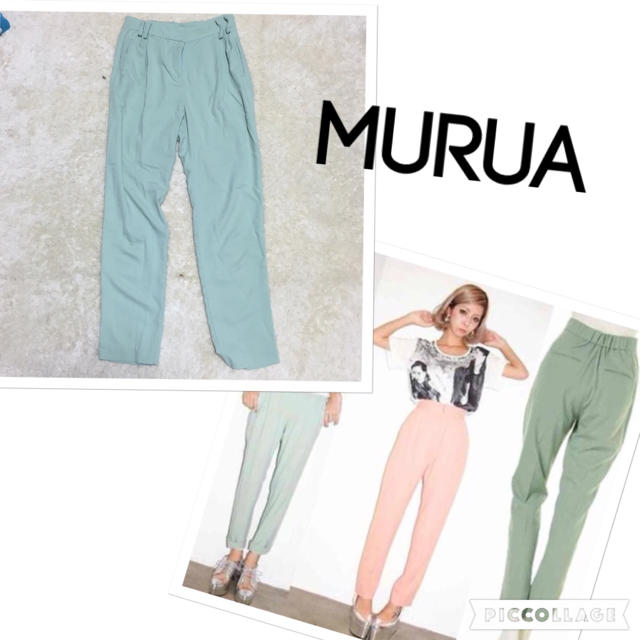 MURUA(ムルーア)のムルーア アンクルパンツ レディースのパンツ(クロップドパンツ)の商品写真