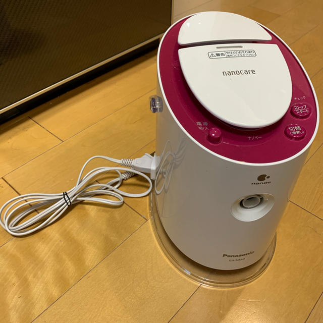 Panasonic(パナソニック)の【美品】パナソニック　Panasonic　スチーマー　ナノケア スマホ/家電/カメラの美容/健康(フェイスケア/美顔器)の商品写真